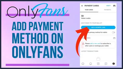 onlyfans spending limit|OnlyFans Payment Methods: How to Pay & Available Options